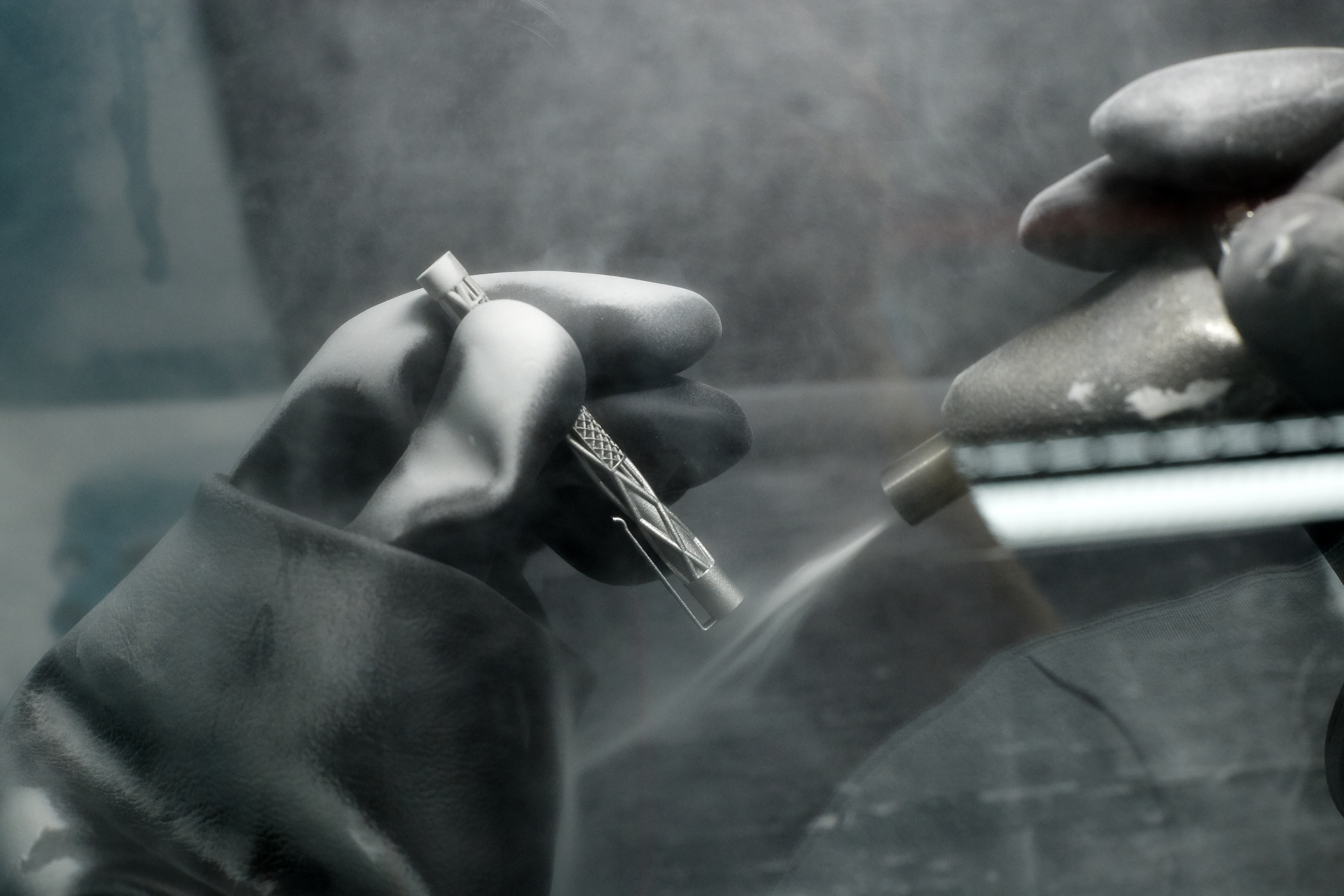 Finishing of a 3D printed pen