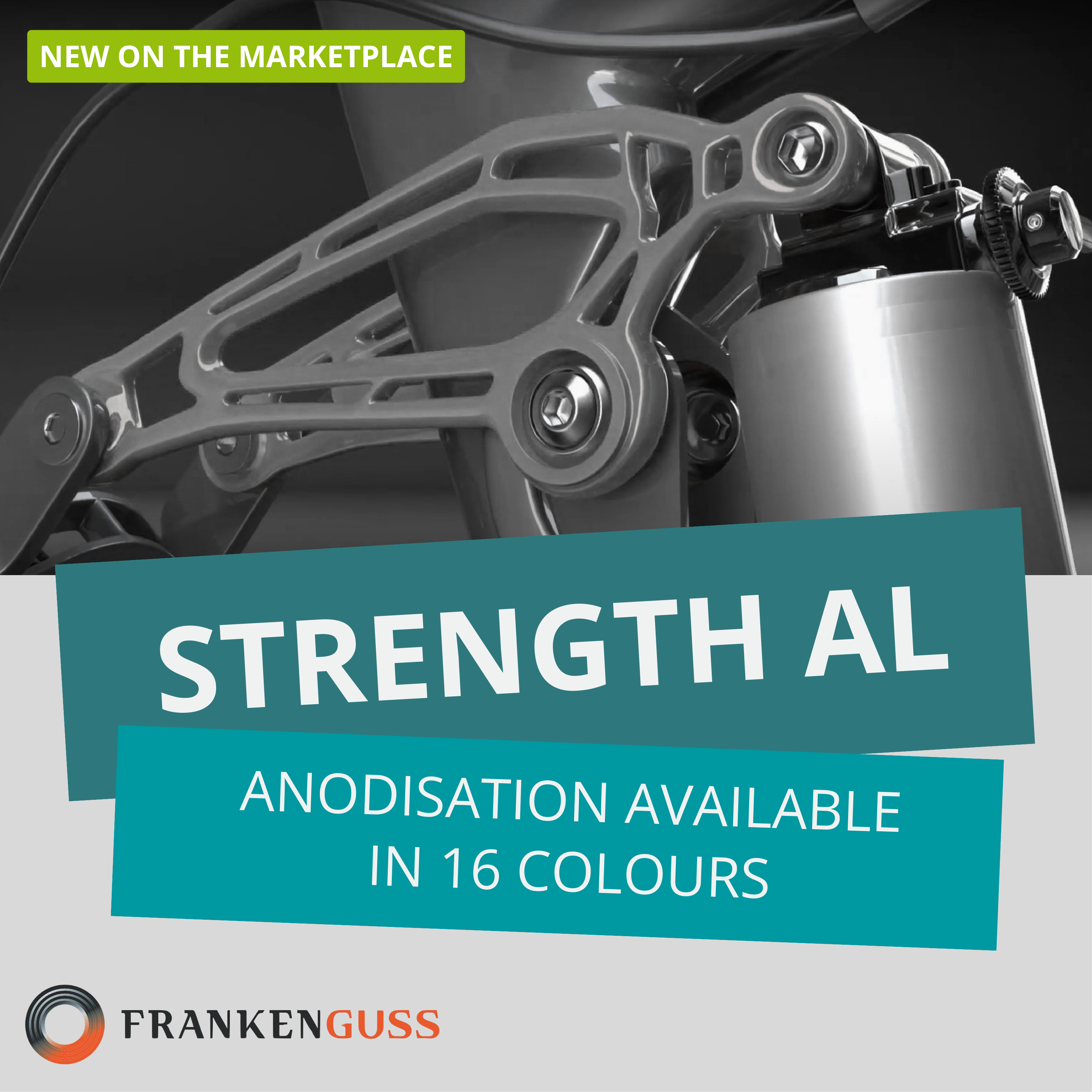 New at Franken Guss: StrengthAl aluminium alloy